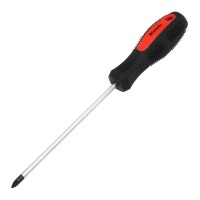 Отвертка Anti-Slip, PH2 х 150 мм, CrV, двухкомпонентная рукоятка Matrix