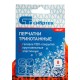 Перчатки трикотажные, акрил, ПВХ гель, Протектор, оранжевый, оверлок Сибртех (68669)