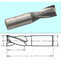 Фреза шпоночная d 3,0х 5х32 ц/х Р6М5 (без маркировки)