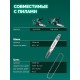 ЗУБР тип 6, 30 см, шаг 3/8?, паз 1.1 мм, 45 звеньев, шина (71206-30)