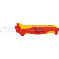 Нож для кабеля VDE, 190 мм, 2К диэлектрическая ручка (KN-9852)