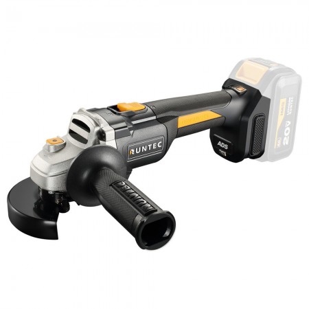 Шлифмашина угловая аккумуляторная PRO 125 мм, 20В, 900Вт RUNTEC RT-AG900W