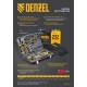 Набор инструментов, 1/2, 3/8, 1/4, CrV, S2, пластиковый кейс, 232 предмета Denzel