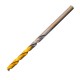 Набор сверл по металлу, 1-10 мм, Р6М5К8-TiN, Golden Tip, 19 шт Denzel (723008)