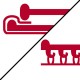 Шлифмашина акк. вибрационная Einhell PXC TC-OS 18/187 Li, 18В,подошва 187х94мм,2мм,24000/мин,без АКК (4460725)