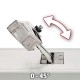 Пила настольная Einhell TC-TS 210, 1200Вт,210х30мм,глуб реза 45мм,4800 об/мин (4340425)