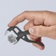 Клещи переставные XS 100 мм, зев 28 мм, фосфатированные COBRA KN-8700100