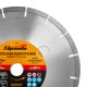 Диск алмазный, отрезной сегментный, 230 х 22.2 мм, сухая резка, EUROPA Standard Sparta (73171)