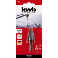 Развертка по металлу kwb 4-24мм (5240-10)