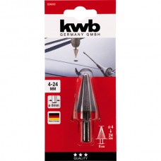 Развертка по металлу kwb 4-24мм (5240-10)