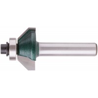 Фреза кромочная конусная с нижним подшипником DxHxL=25х10х54,3 мм (3607-081025)