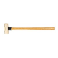 Кувалда 9,1 кг AlCu рукоятка дерево гикори искробезопасная 191G-1040, HORTZ