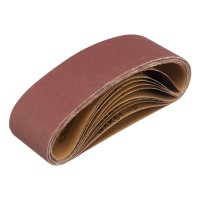 Лента абразивная бесконечная, P 100, 75 х 533 мм, 10 шт Matrix (74237)