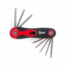 Набор торцевых ключей TORX НТК-Т-08 (КВТ) 80958