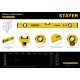 Уровень коробчатый усиленный профиль с ручками Professional BLACKMAX STAYER 1200 мм 3475-120  