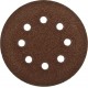 Круг шлифовальный Стандарт 125 мм, 8 отверстий, Р60, 5 шт ЗУБР 35350-125-060