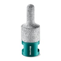 Вакуумная алмазная фреза универсальная VS DIAMOND, d 10–25 мм (М14, 50 мм) KRAFTOOL 29813-10-25