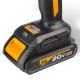 Винтоверт ударный аккумуляторный PRO 1/4, 20В, 2*2Ач, 230Нм RUNTEC RT-ED233