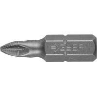 Биты кованые 2 шт, PZ1, 25 мм ЗУБР 26003-1-25-2