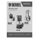 Дренажный насос DP800A, 800 Вт, подъем 5 м, 13000 л/ч Denzel (97219)
