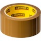 Лента клейкая 48 мм, 60 м, 45 мкм, коричневая STAYER 1207-50