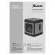 Лазерный уровень XQB RED Pro SET, 10 м, красный луч, батарейки, штатив MTX (350185)