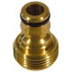 Штуцерный адаптер PROFI 3/4, с внешней резьбой, из латуни RACO 4246-55016B