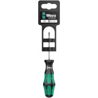 Отвертка крестовая PZ0 x 60 мм Wera 355 PZ SB WE-100055