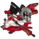 Пила торцовочная акк. Einhell PXC TE-SM 36/210 Li, 2х18В,210х30мм,пр-л 310х65мм,X-tend,лазер,без АКК (4300880)