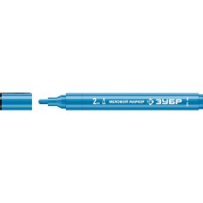 Меловой маркер ММ-400 синий, 2 мм ЗУБР 06332-7