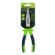 Длинногубцы прямые, 200 мм, двухкомпонентные рукоятки Сибртех (17106)