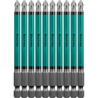 Биты Optimum PH2, 100 мм, 10 шт KRAFTOOL 26122-2-100-10