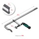 Цельнокованая струбцина F Forge FF-160/80, 120 х 500 мм KRAFTOOL 32014-120-500