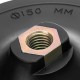 Насадка для дрели и УШМ с липучкой, 150 мм Matrix (76221)