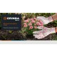 GRINDA PROTECT, S (7), садовые перчатки с прозрачным нитриловым покрытием, чёрные, 13 класс (11296-S_z01)