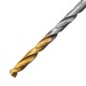 Сверло спиральное по металлу 3,2 x 65 мм, Р6М5, Golden Tip , 2шт. Denzel (718226)