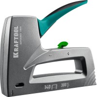 Алюминиевый рессорный степлер GRAND-140, тип 140 (G/11/57) 20GA (6 - 14 мм)/300 (16) KRAFTOOL 3194