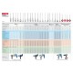 ЗУБР 80 х 530 мм, шестигранный хвостовик, миксер для гипсовых смесей и наливных полов, Профессионал (06035-08-53_z02)