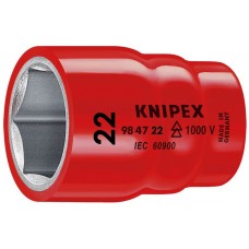 Головка торцевая VDE 1/2 6-гранная, 22 мм, диэлектрическая (KN-984722)