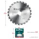 Пильный диск по дереву Fast, 200 х 30 мм, 24Т KRAFTOOL 36950-200-30