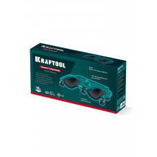 KRAFTOOL KRAFT BOARD на единой, базе, 5 колёс, лоток для инструментов, нагрузка до 110кг, строительные наколенники на колёсах (11513)