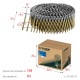Гвозди барабанные CNW 55 x 2.3 мм, рифленые, 7200 шт ЗУБР 305382-55