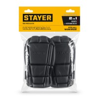 Наколенники защитные из ЭВА с 2 крепежными ремнями UNIVERSAL 2 в 1 вставка STAYER 11197