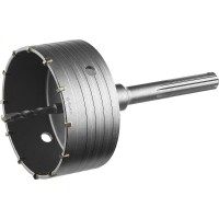 Коронка по бетону с державкой 125 мм, SDS-max, 12Т ЗУБР Профессионал 2918-125