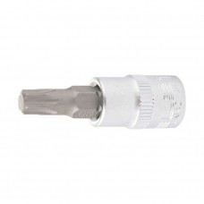 Головка с битой вставкой T8, квадрат 1/4, CrV Stels (13801)