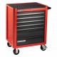 Тележка инструментальная 7 полочная Industrial красная RUNTEC RTIND-7R