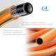 Поливочный шланг FLEX 3, 1, 25 м, 15 атм, из термоэластопласта, трёхслойный, армированный, гибкий, PROLine GRINDA 429008-1-25