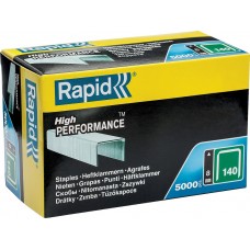Скобы супертвердые профессиональные широкие тип 140, 8 мм, 5000 шт RAPID 11908111