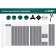 ЗУБР НТ-3, 255 мм, 3T, нож для триммера (71140)