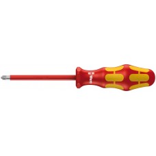 Отвёртка диэлектрическая PlusMinus 2 x 100 мм VDE серия 165 i PZ/S Wera WE-006191